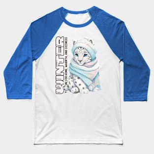 winter warmth and coziness Baseball T-Shirt